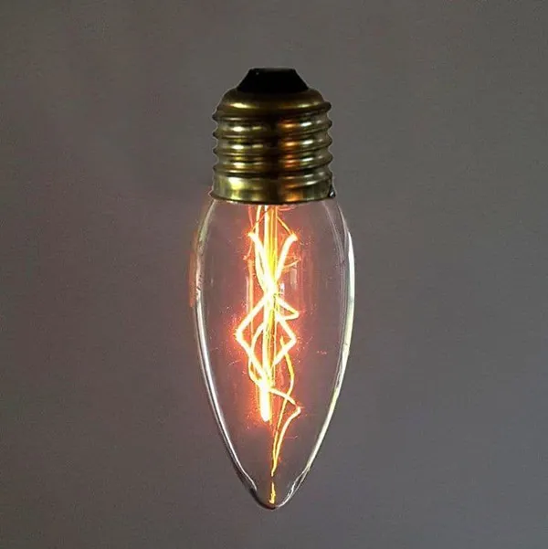 از لامپ شمعی لوستر چه می دانید؟ : انواع، نورپردازی، کاربرد 1 Chandelier candle lamp 1