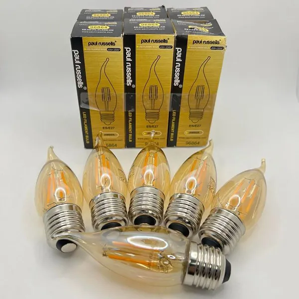 از لامپ شمعی لوستر چه می دانید؟ : انواع، نورپردازی، کاربرد 5 Chandelier candle lamp 5