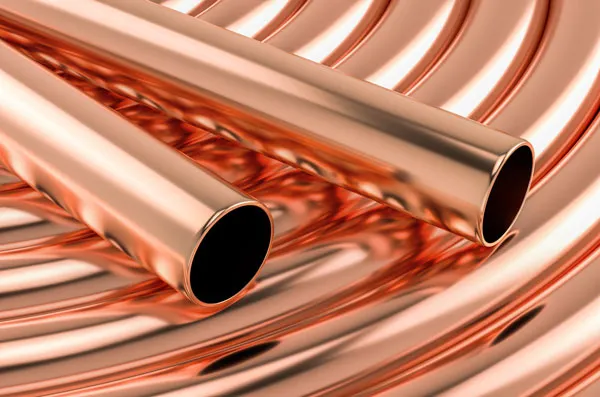 Branched copper pipe abzari photo 2