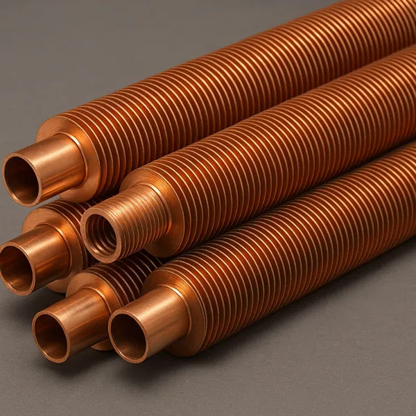 Finned copper tubes abzari photo 4