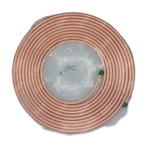 لوله مسی کلاف 5/8 اینچ (16mm) ضخامت 0/30 (0/75) برند بابک